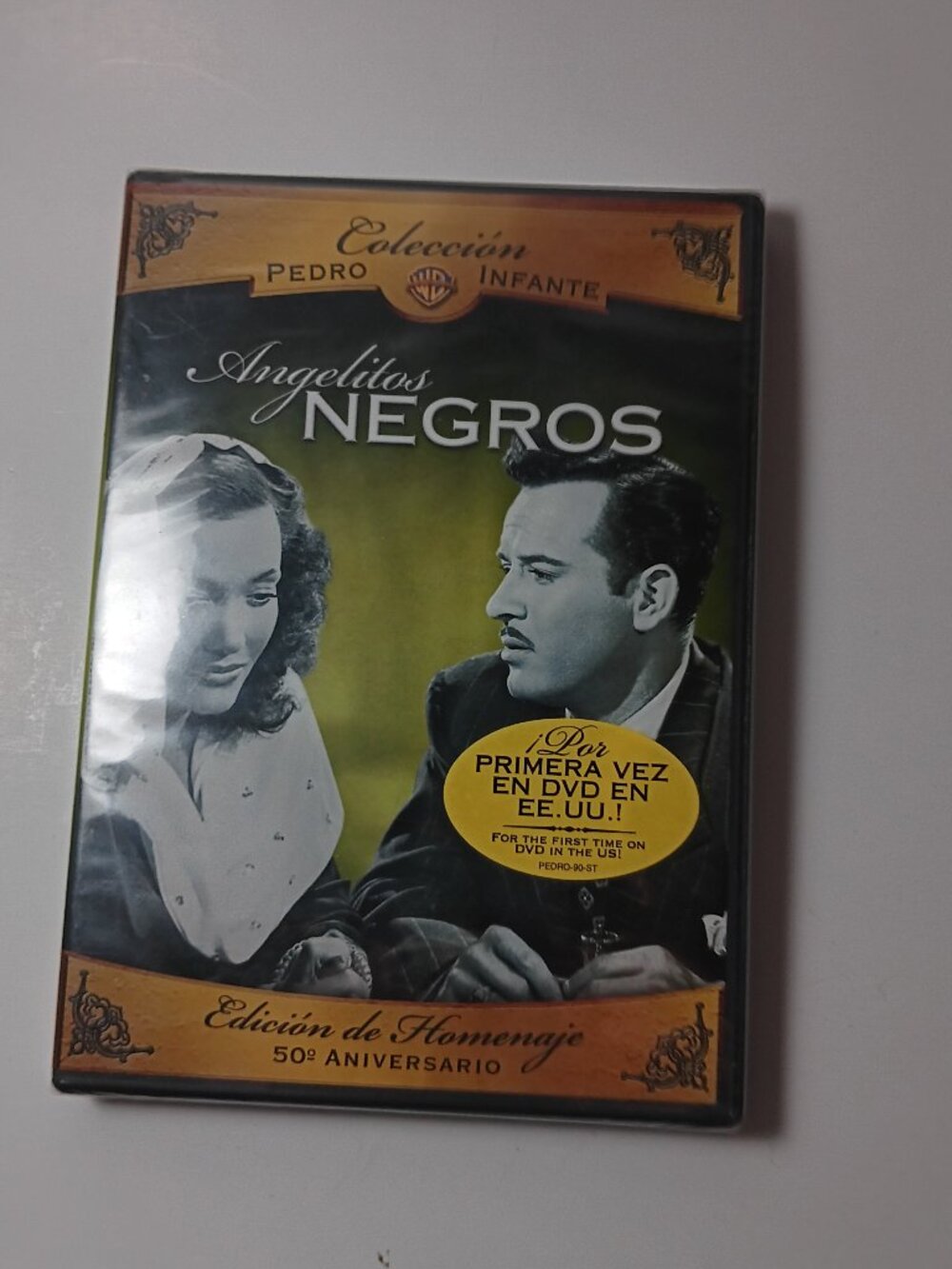 Pedro infante Angelitos Negros DVD 50th anniversary homemade Spanish New sealed